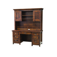 Sante Fe Desk With Hutch - Image 2