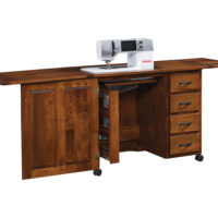 Single Door Sewing Cabinet - Image 2