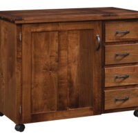Single Door Sewing Cabinet