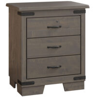 Olde Tyme 3 Drawer Nightstand