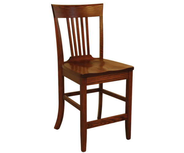 OW Shaker 5 Slat 24" Bar Chair