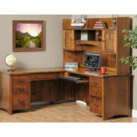 Rivertowne L Desk With Hutch