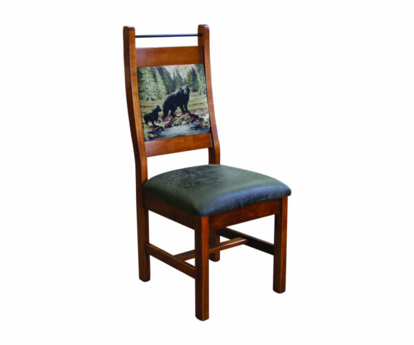 Tony Side Chair 24" w/ Iron Bar