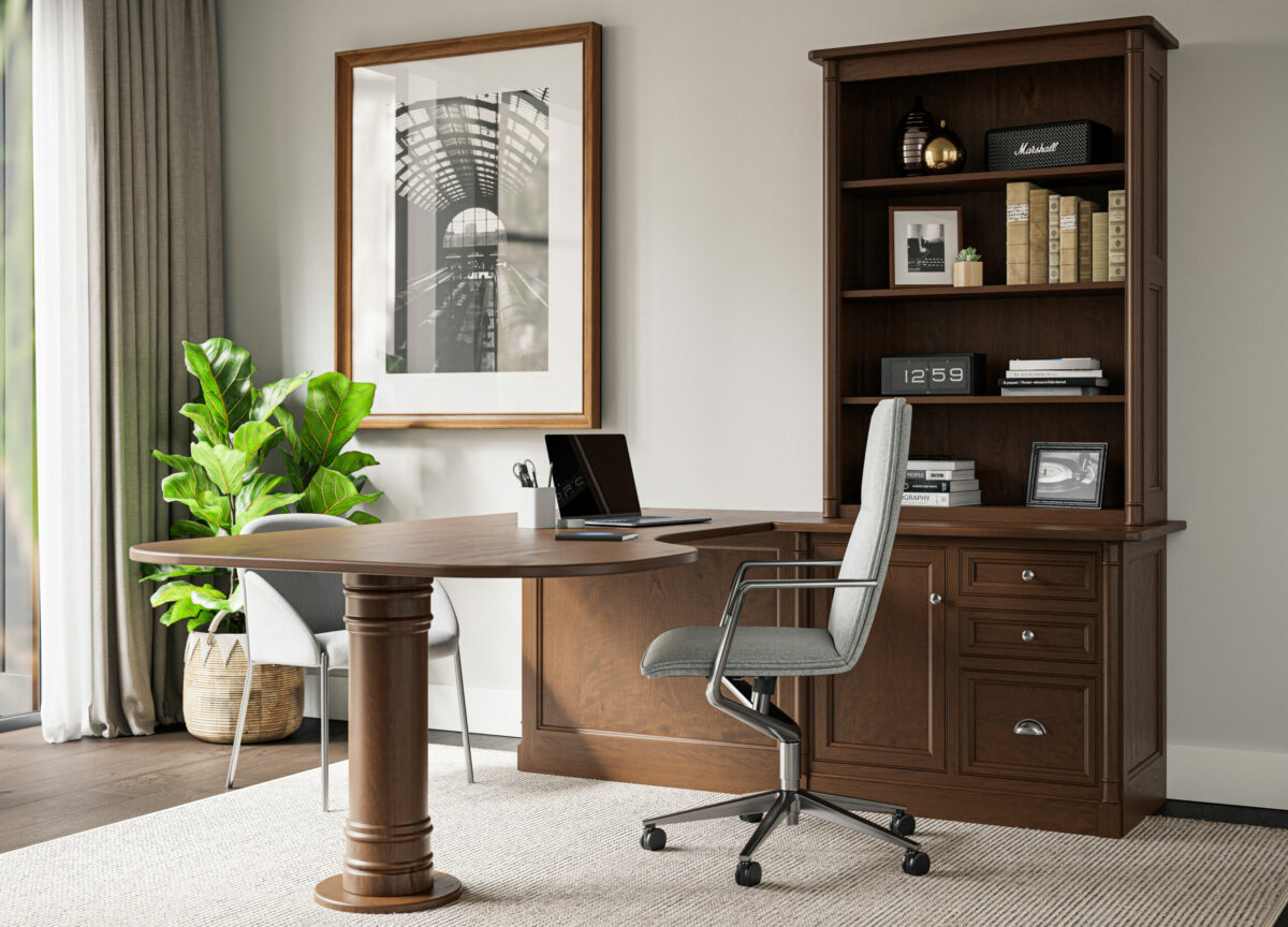 Covington Pedestal Desk - Image 2