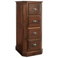 Classic Saturn 4 Drawer File Cabinet