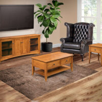 Claremont Mission 85" Entertainment Console - Image 2