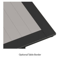 72'' Classic Rectangle Counter Height Table - Image 2