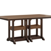 72'' Classic Rectangle Counter Height Table