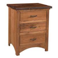 Lewiston 3 Drawer Nightstand