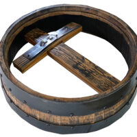 26 Gallon Barrel End With Cross - Image 2