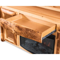 TV Cabinet with Opening & Fireplace - Image 2