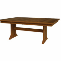Hoover Double Pedestal Table