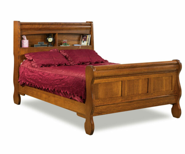 Old Classic Sleigh Bookcase Headboard