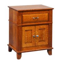 Arlington Nightstand 1 Drawer, 2 Doors