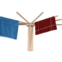 Wall Mount Drying Rack - Flip Up