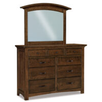 Abby 9 Drawer Dresser - 61"W