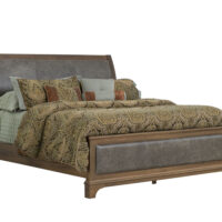 Camden Leather Upholstered Bed