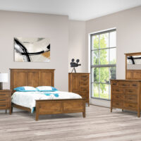 Glenwood Three Drawer Nightstand - Image 2