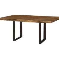 Atlanta Base Live Edge Table
