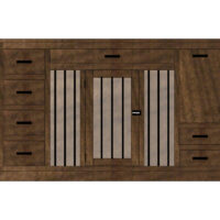 Legacy Large Single Hinged Door Crate