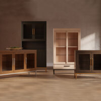Cora Rose 2 Door Hutch - Image 2
