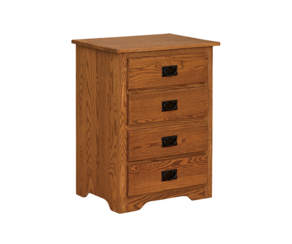 Mission 4 Drawer Nightstand